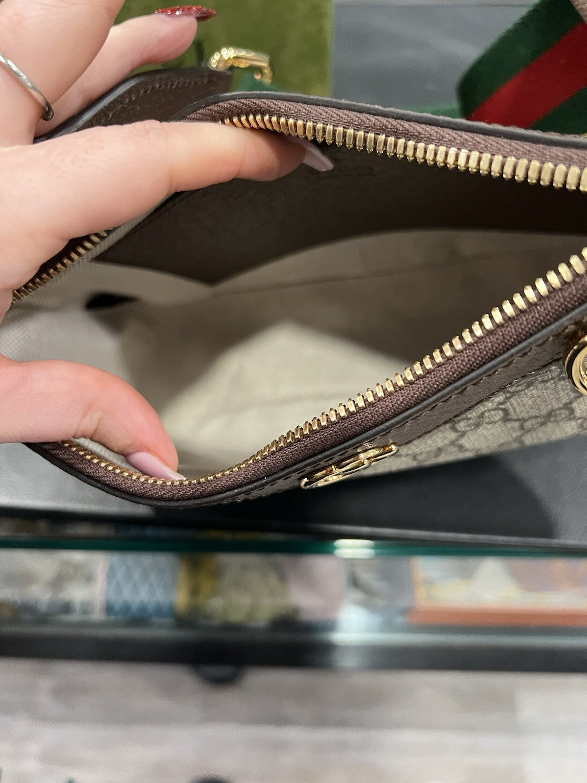 Gucci Ophidia Small Shoulder Bag Box Duster & Authenticity