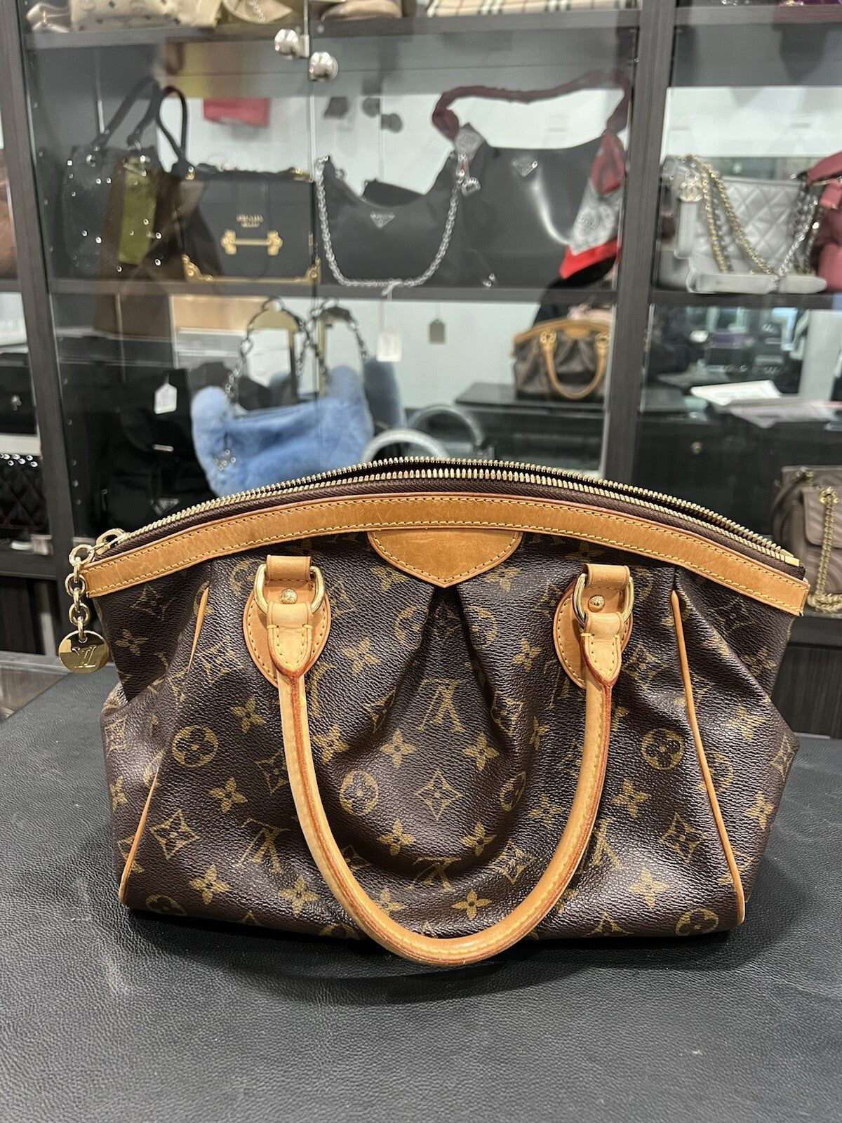 Louis Vuitton Monogram Tivoli PM W/Certificate Of Authenticity