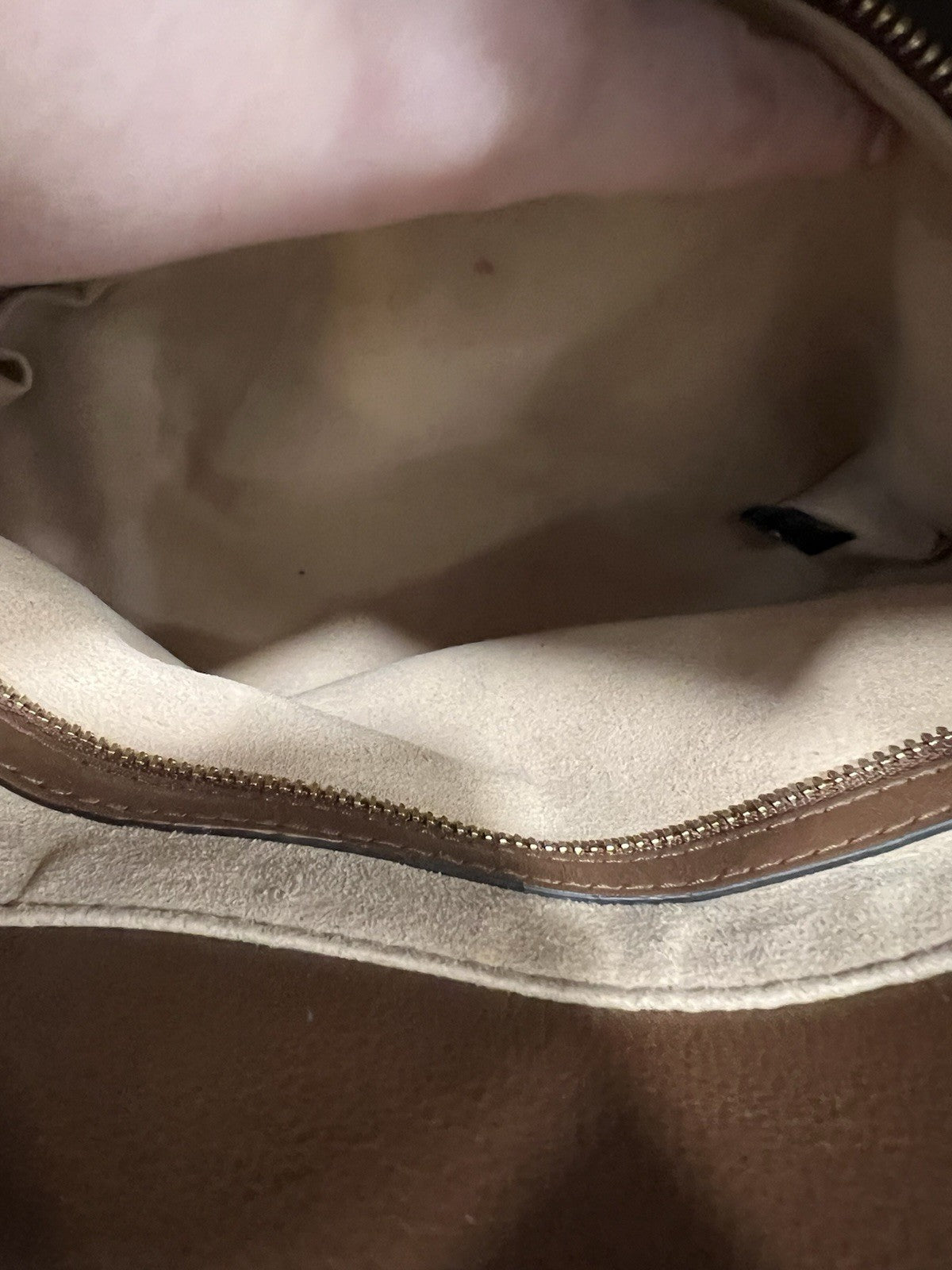 Gucci GG Supreme Large Zip Tote Crossbody With Authenticity