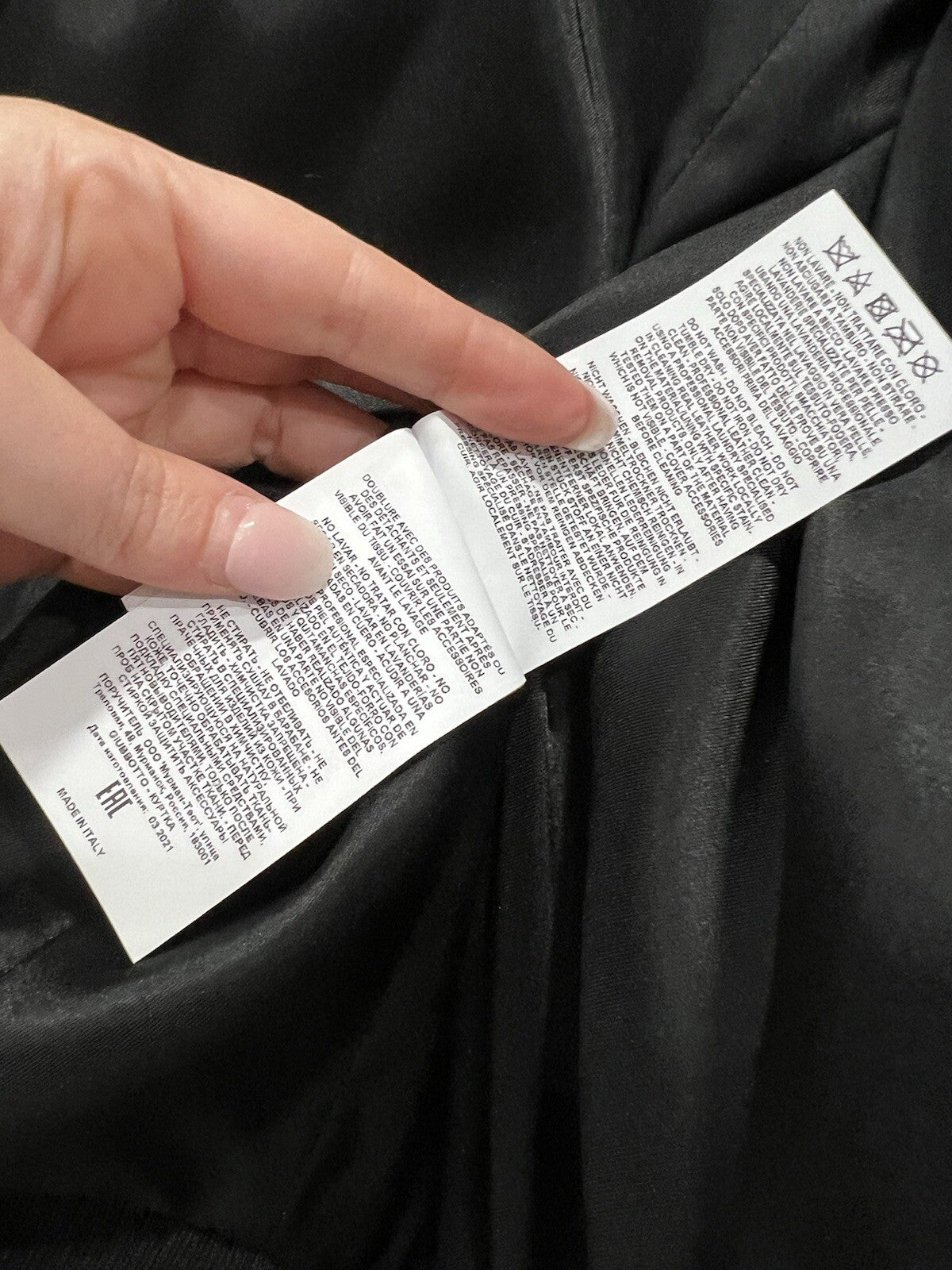 Tod's Women's Black Leather Pilot Leather Jacket Size XS Retail $4k