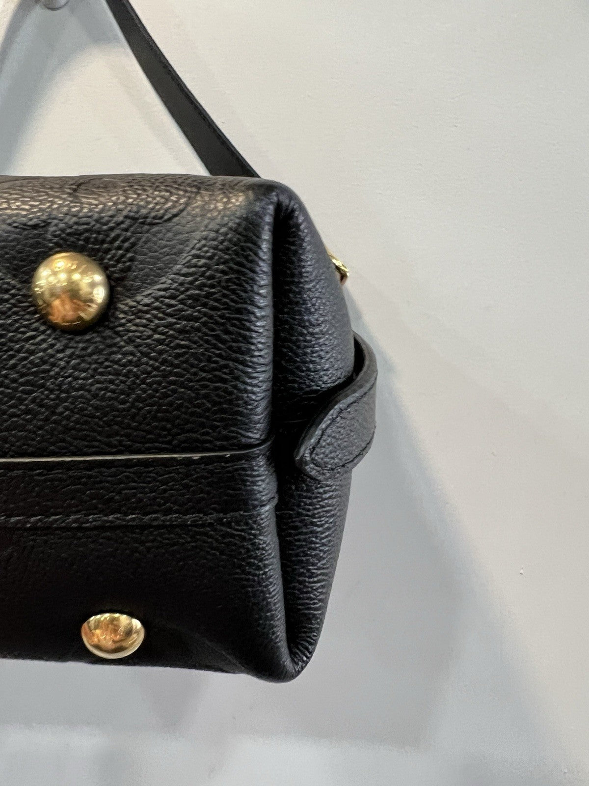 Louis Vuitton CarryAll PM Noir Empriente W/ Box Duster Certificate Retail $3350
