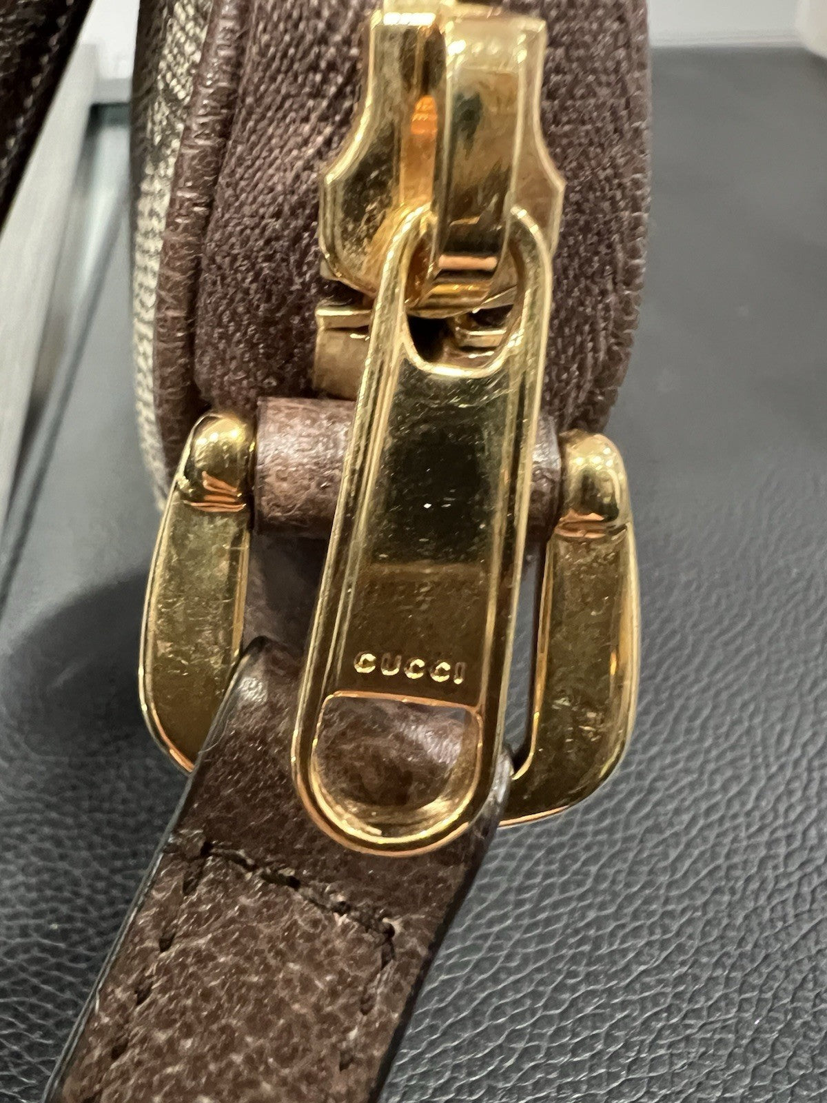 Gucci Ophidia GG Supreme Mini Crossbody With Authenticity Retail $1150