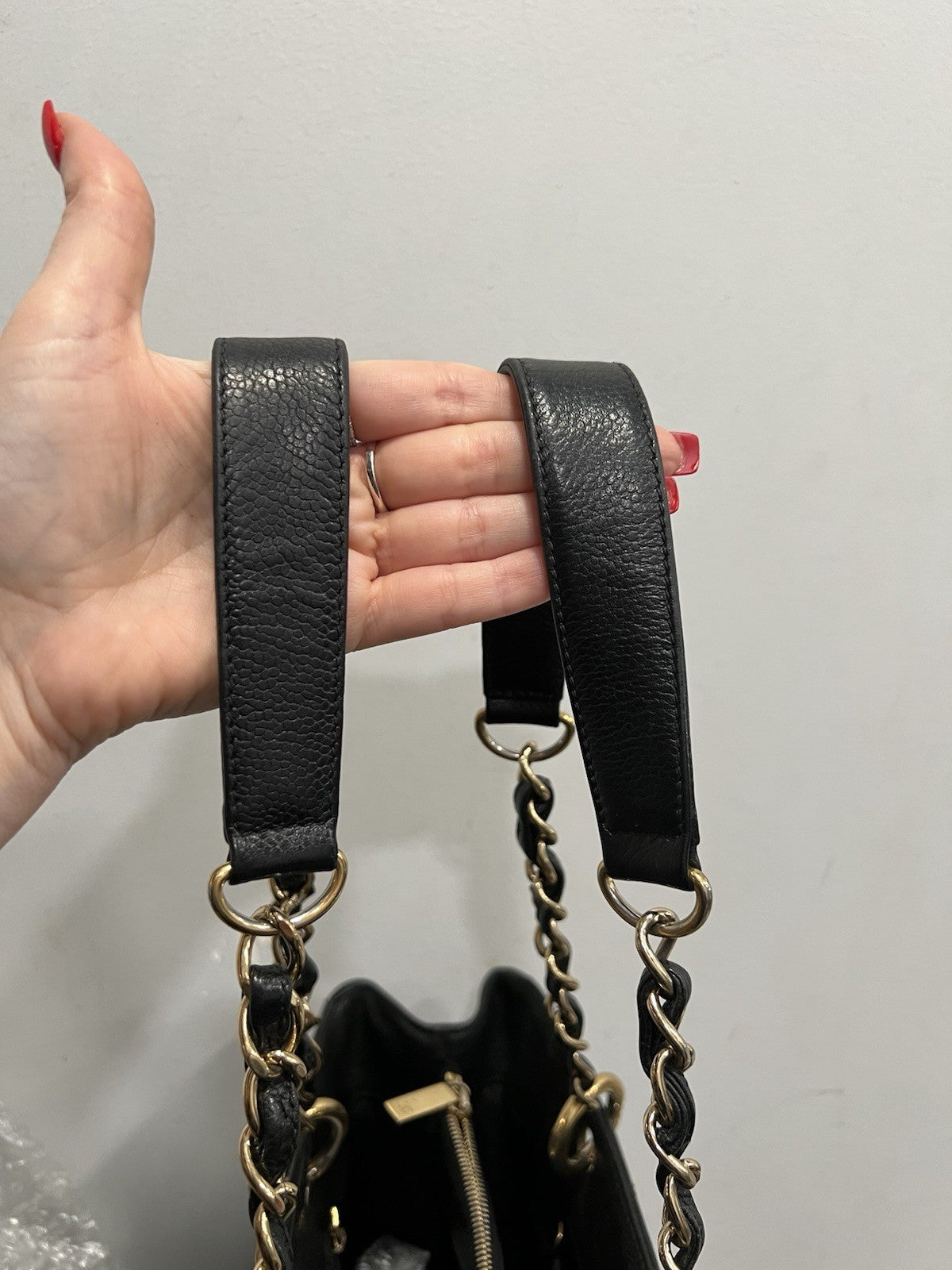 Chanel GST Grand Shopper Tote With Authenticity