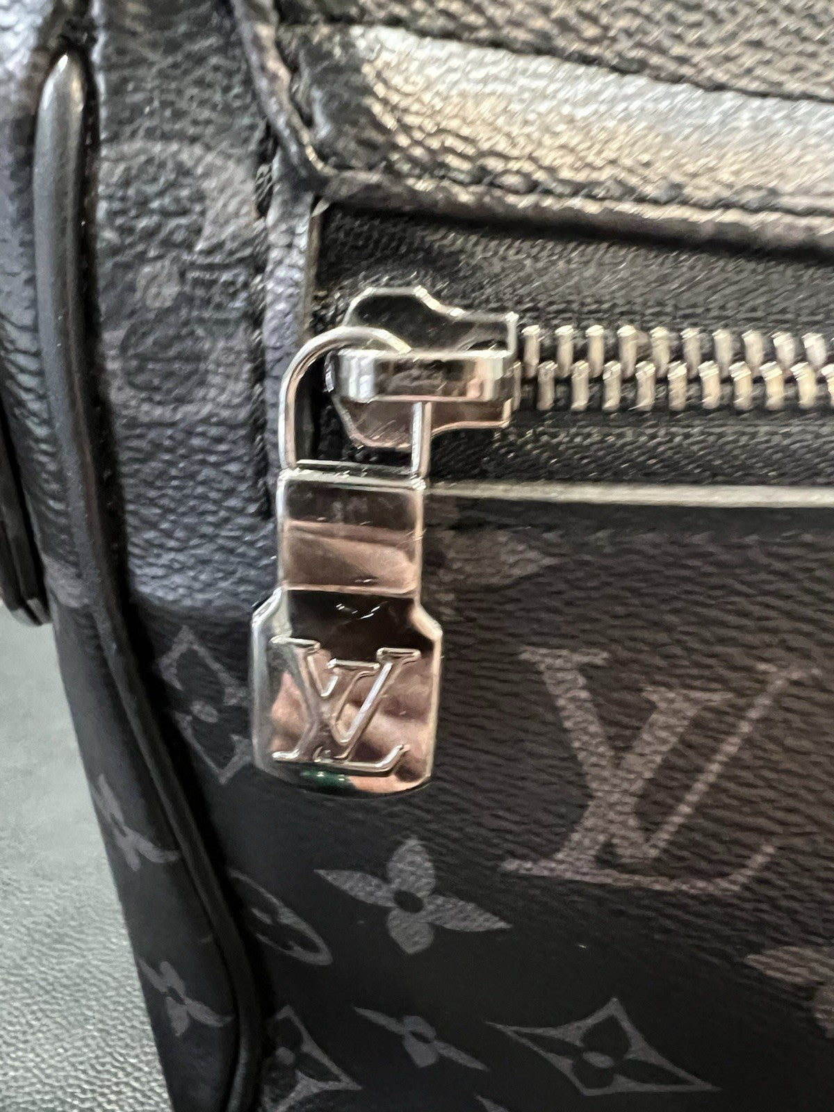 Louis Vuitton Monogram Eclipse District PM Messenger W/Authenticity