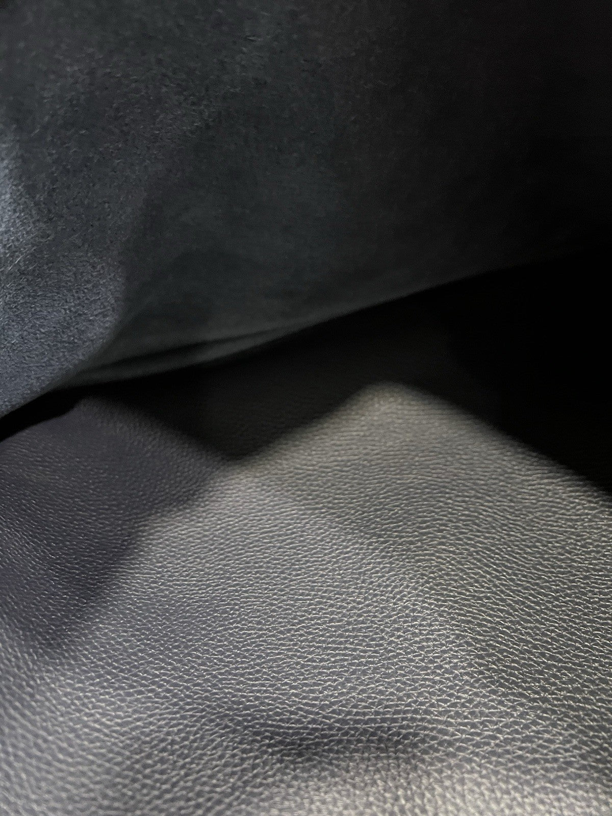 Hermes Evelyn III 40 TGM Togo Leather Dark  Blue With Authenticity Retail $4800