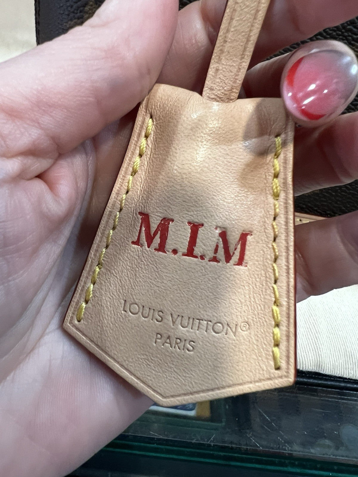 Louis Vuitton Monogram BB Alma With Box Duster Lock Key Receipt Retail $2000