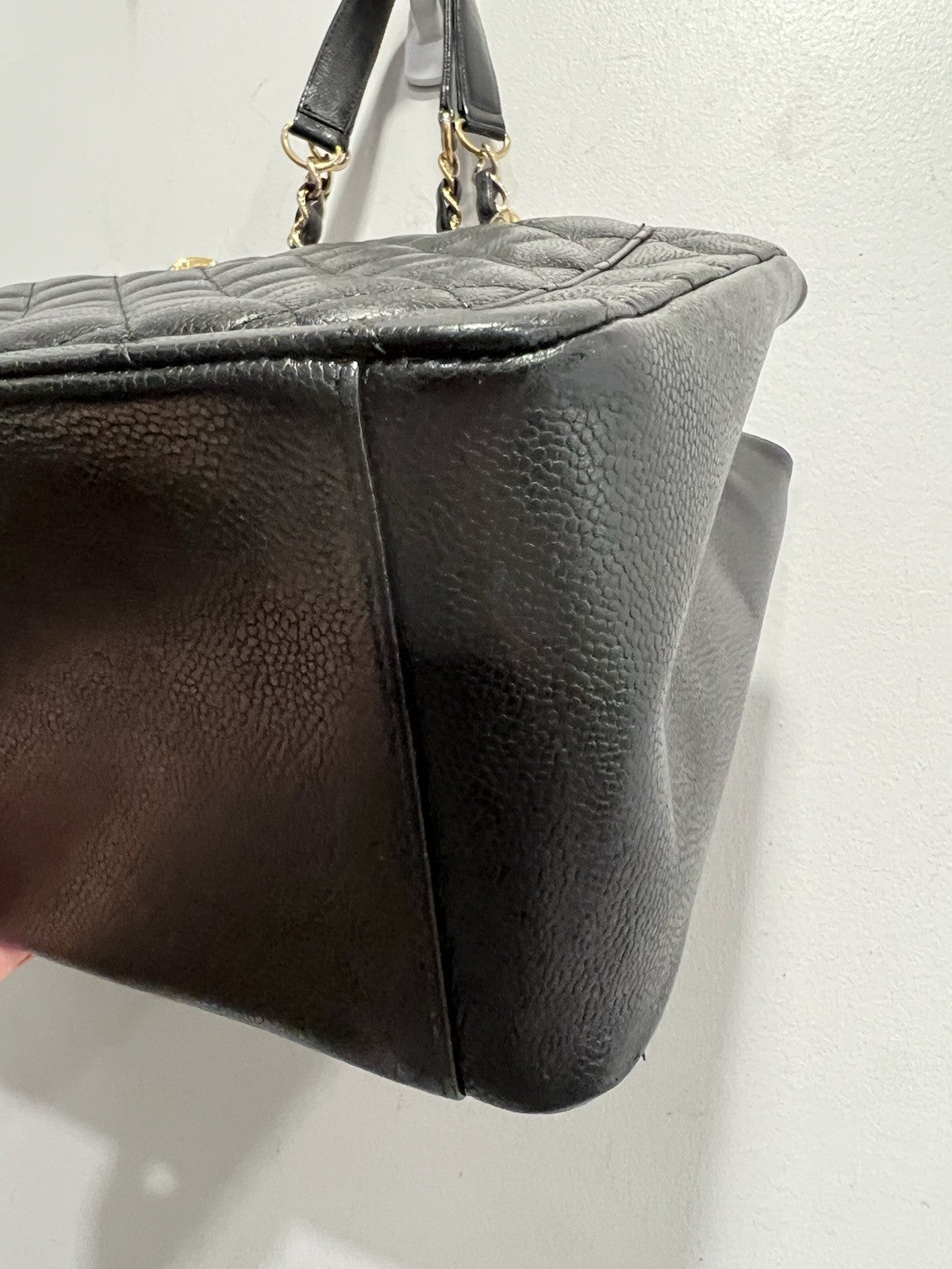 Chanel GST Grand Shopper Tote With Authenticity