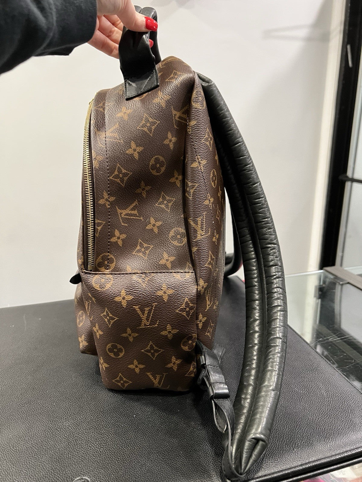 Louis Vuitton Palm Springs MM Backpack Includes Authenticity