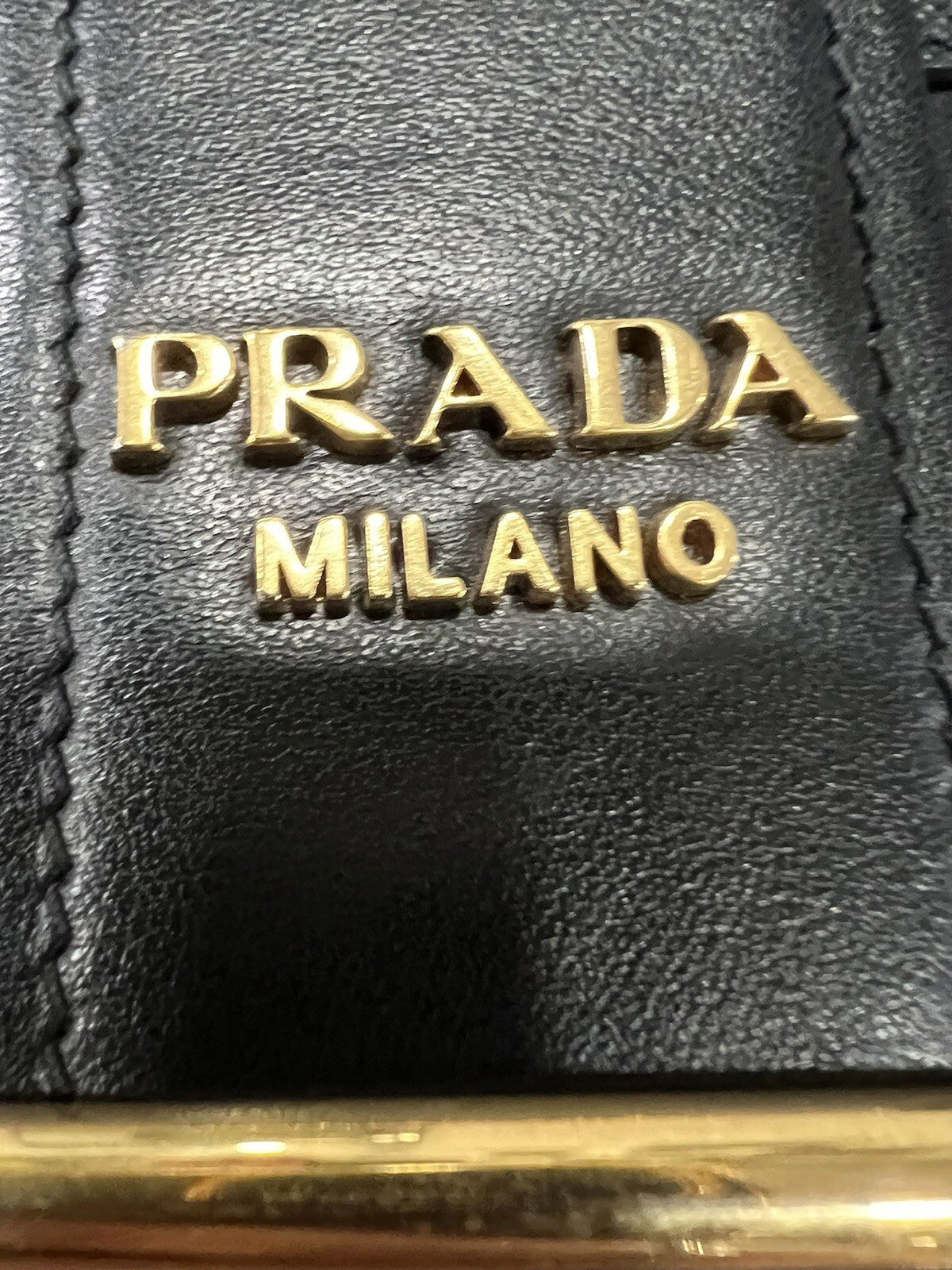 Prada Cashier Shoulder Bag With Certificate Of Authenticity