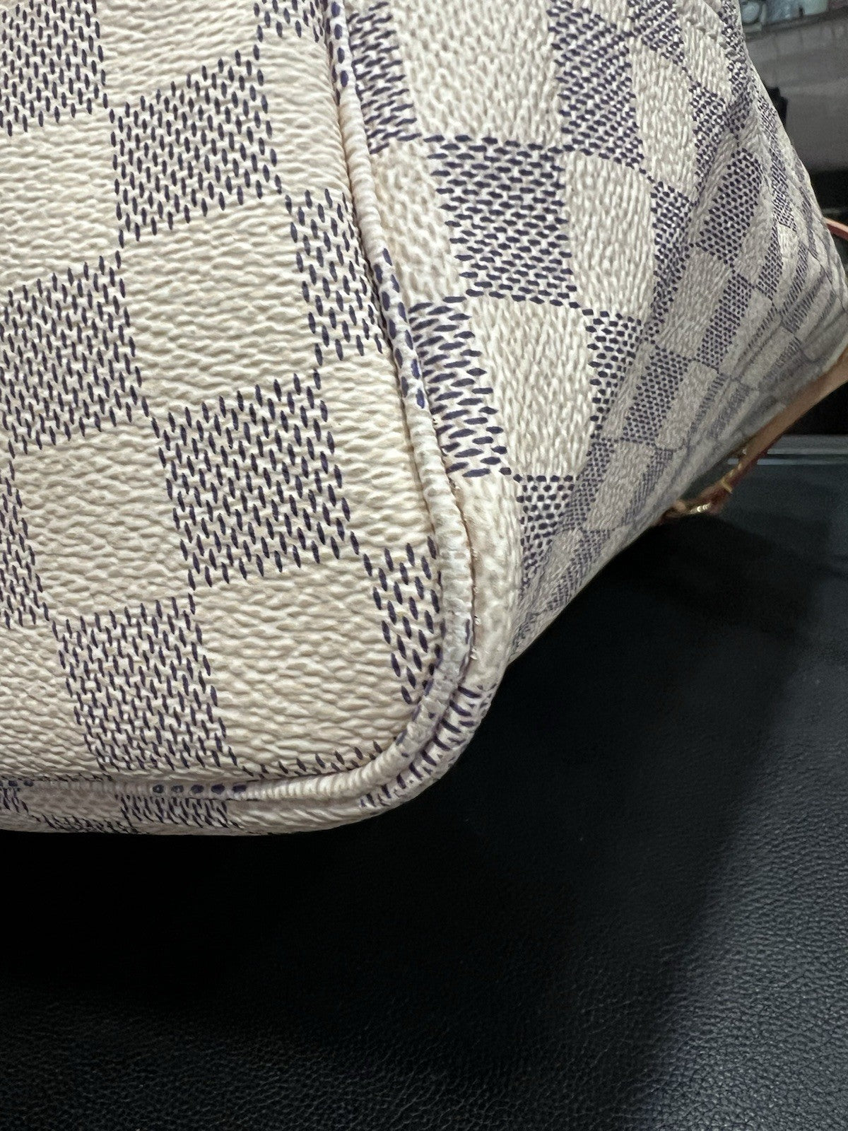 Louis Vuitton Damier Azure GM Neverfull With COA & Insert