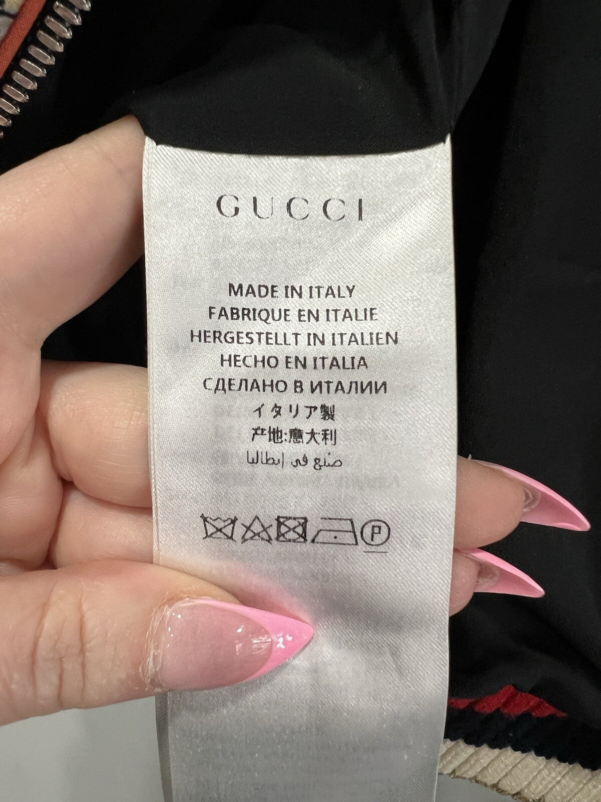 Gucci Silk Tigers & Florals Bomber Jacket Size 40/US8 Authentic Retail $2800