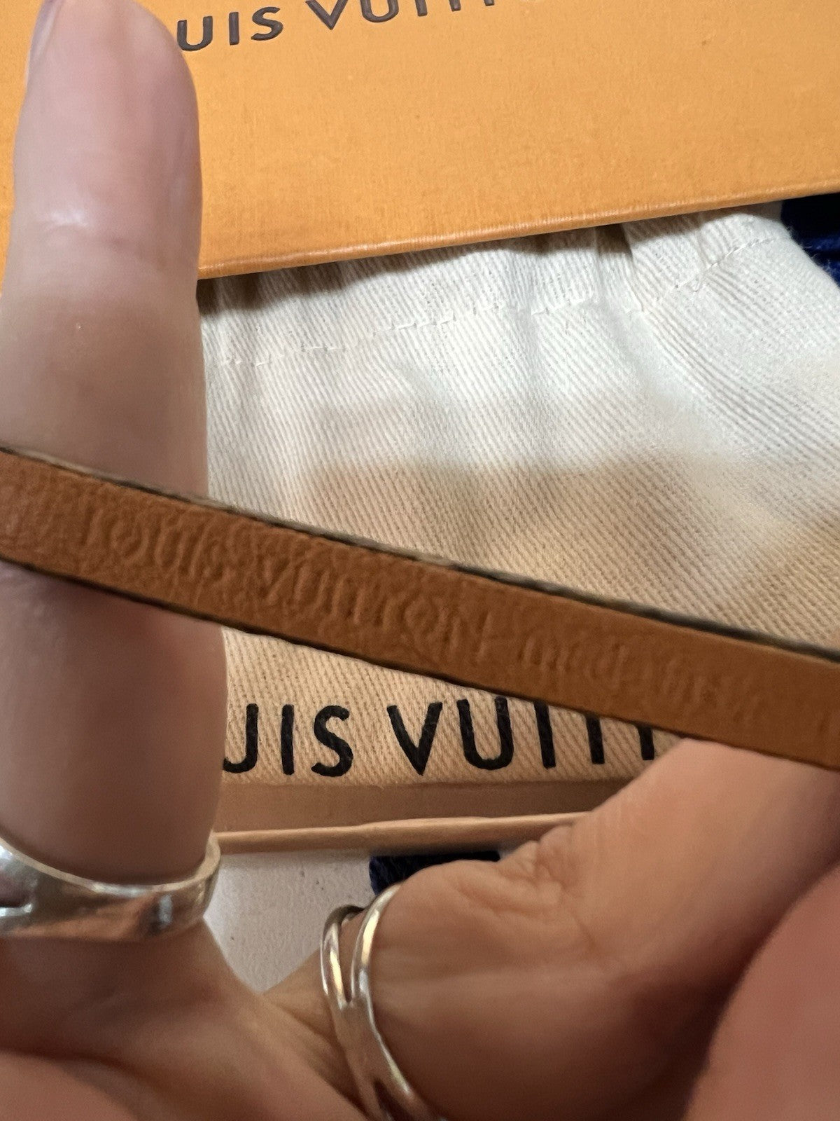 Louis Vuitton Crazy In Lock Charm Bracelet NIB Retail $440 Size 19 M 7.5”