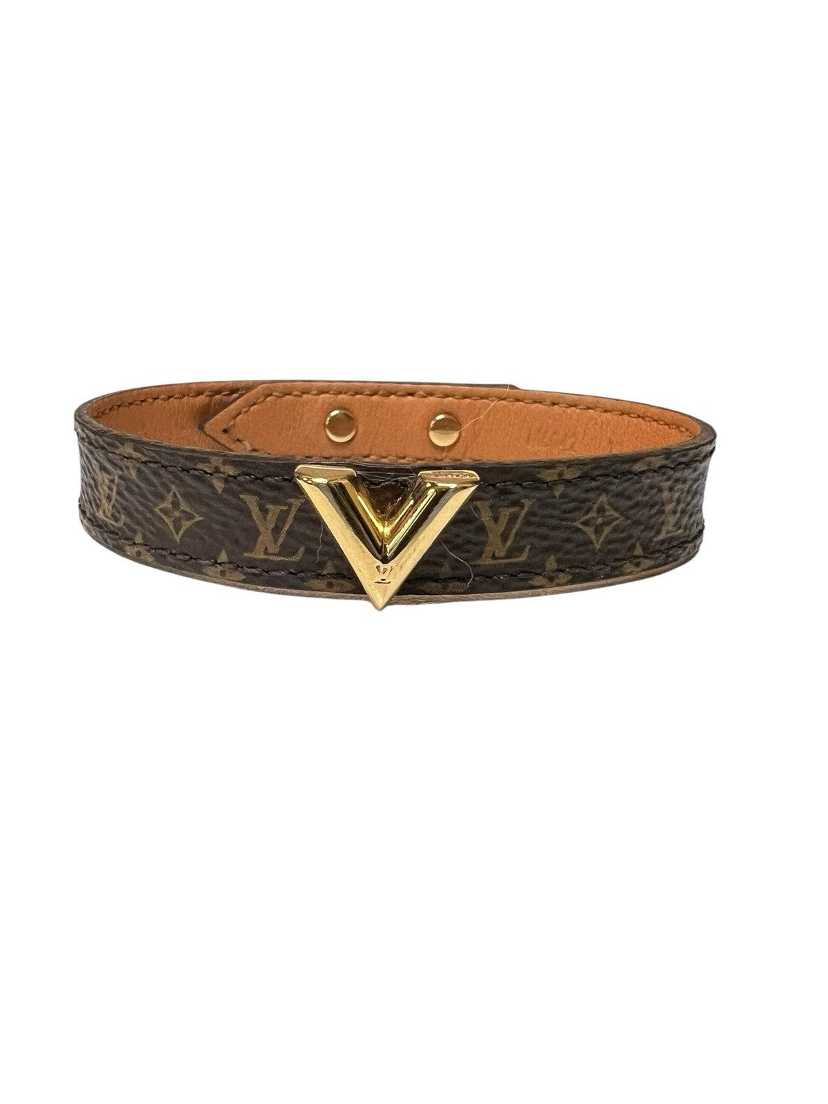 Louis Vuitton Essential V Bracelet Retail 19 $315 AUTHENTIC 7"