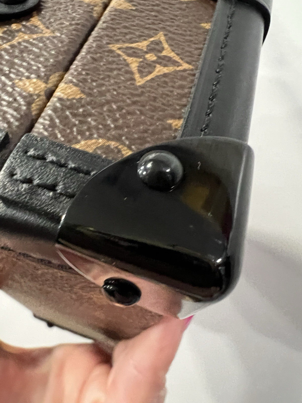 Louis Vuitton Petit Malle Souple Trunk Bag Box & Authenticity Retail $6400