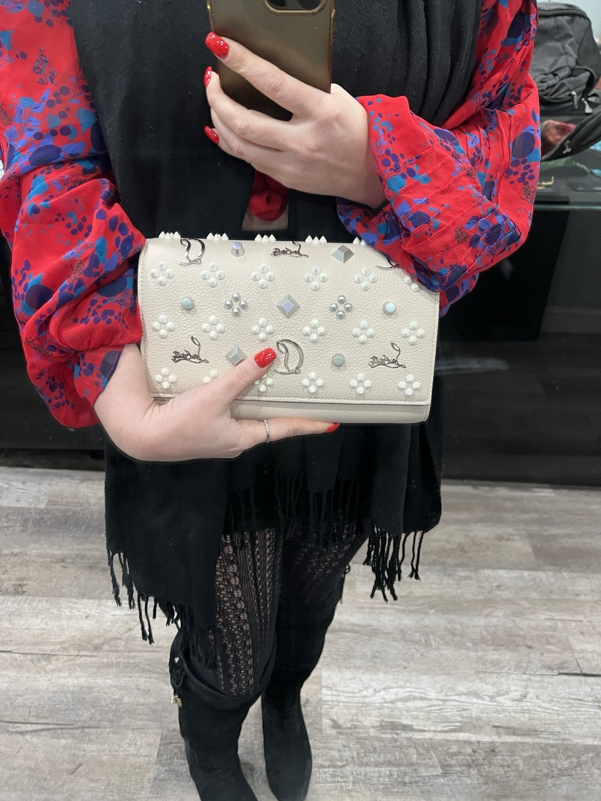 Christian Louboutin Paloma WOC Loubinthesky & Spikes NIB