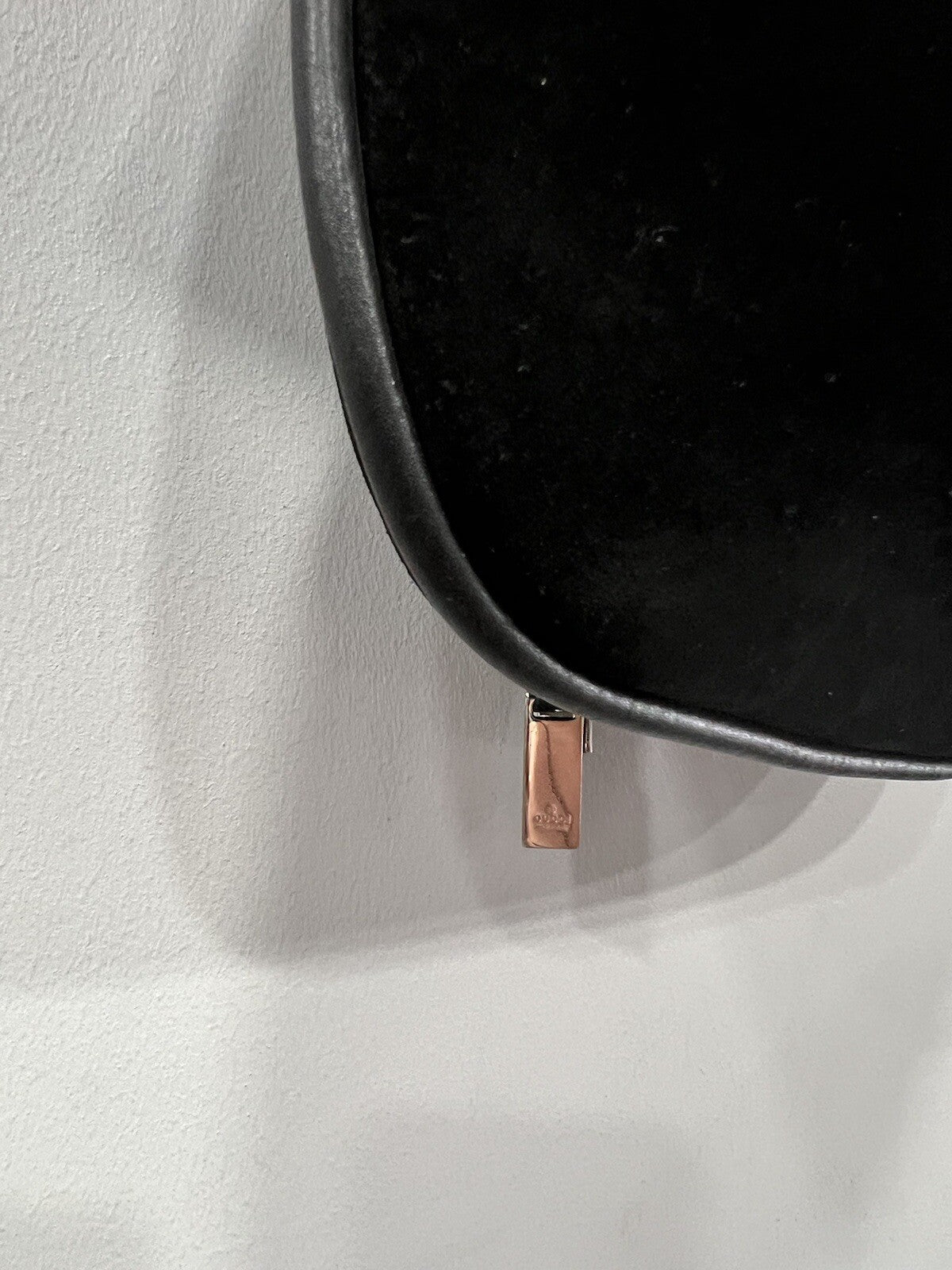 Gucci X Tom Ford Vintage Black Suede Hobo Drawstring Bag