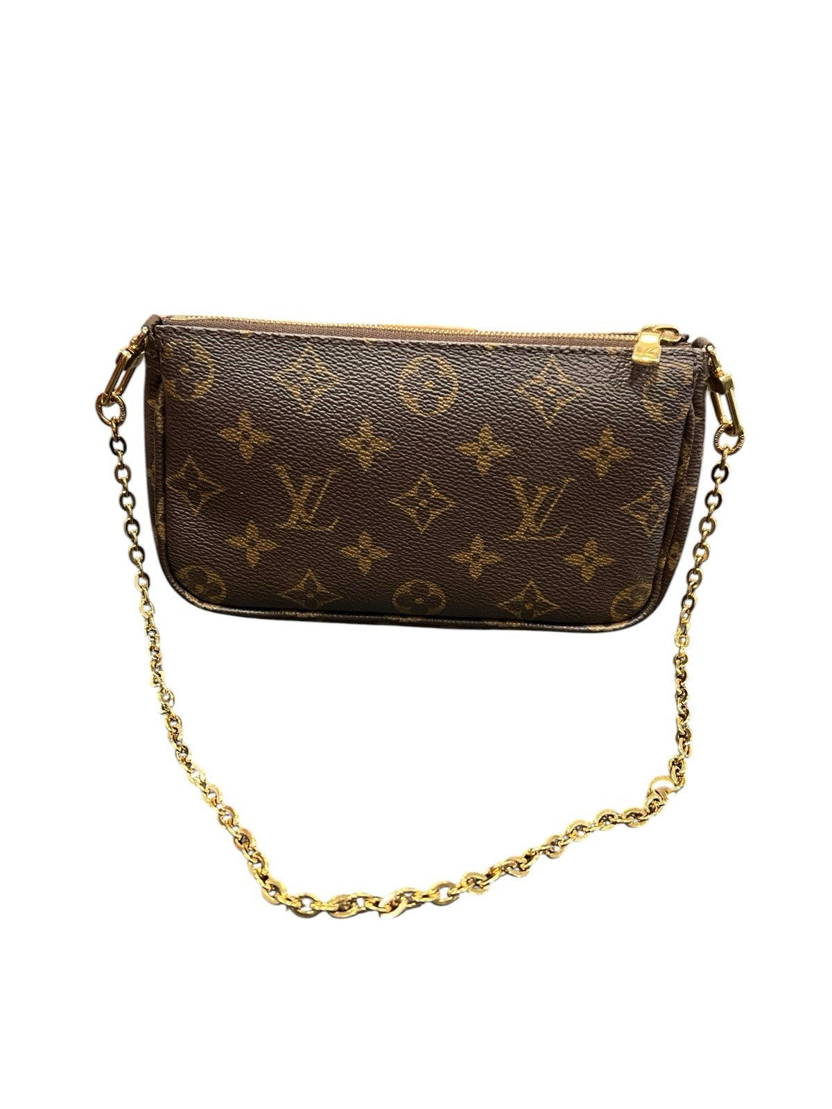 Louis Vuitton Monogram Cavas Pochette Bag W/Authenticity