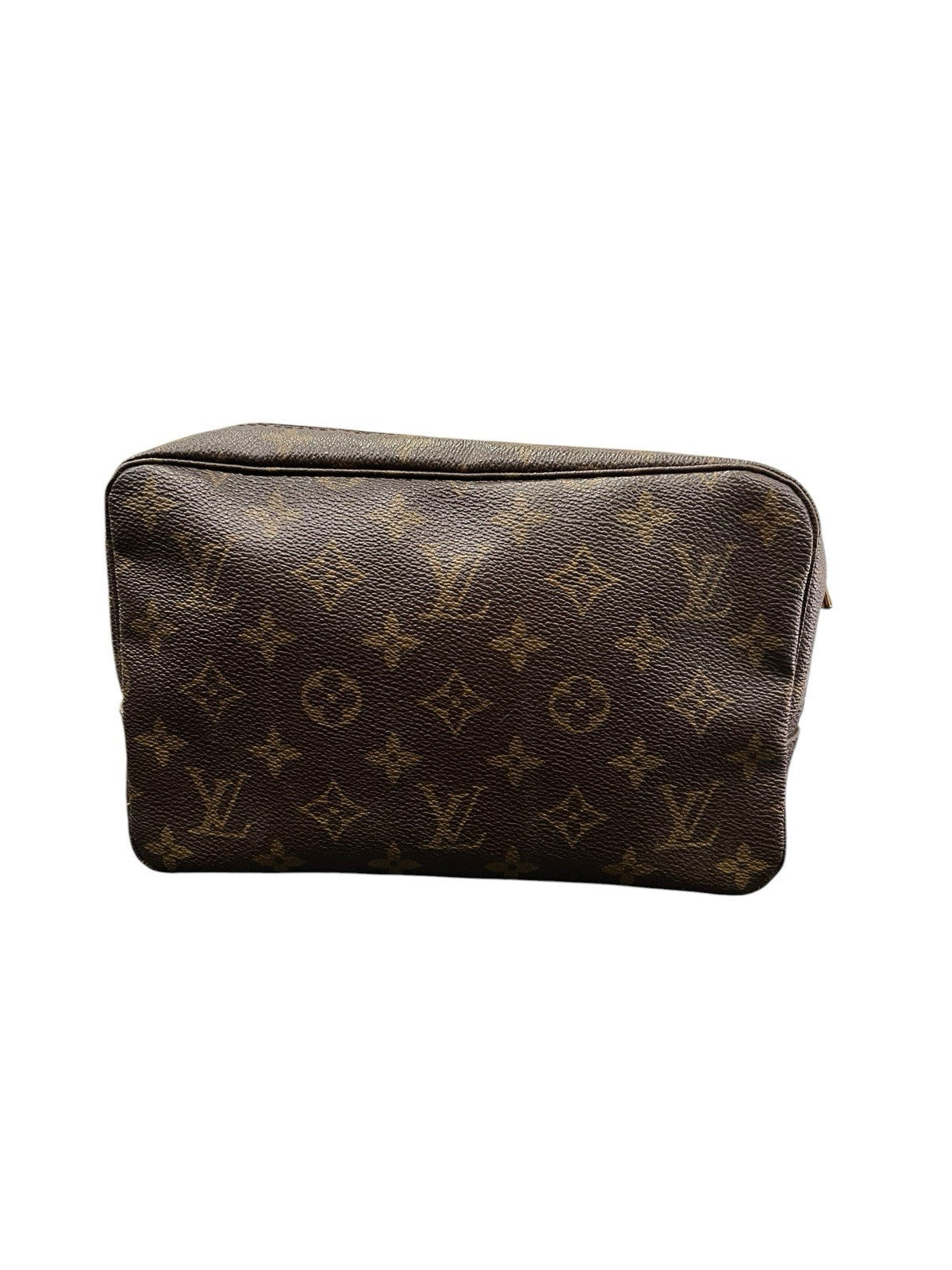 Louis Vuitton Monogram Soft Travel Case Clutch Bag With Authenticity