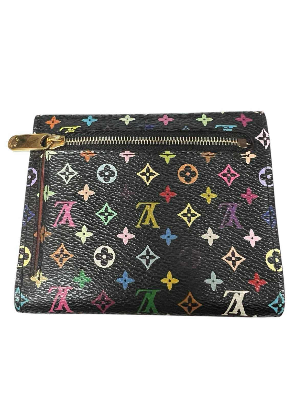 Louis Vuitton Takashi Murakami Monogram Compact Wallet 2005 Limited Edition