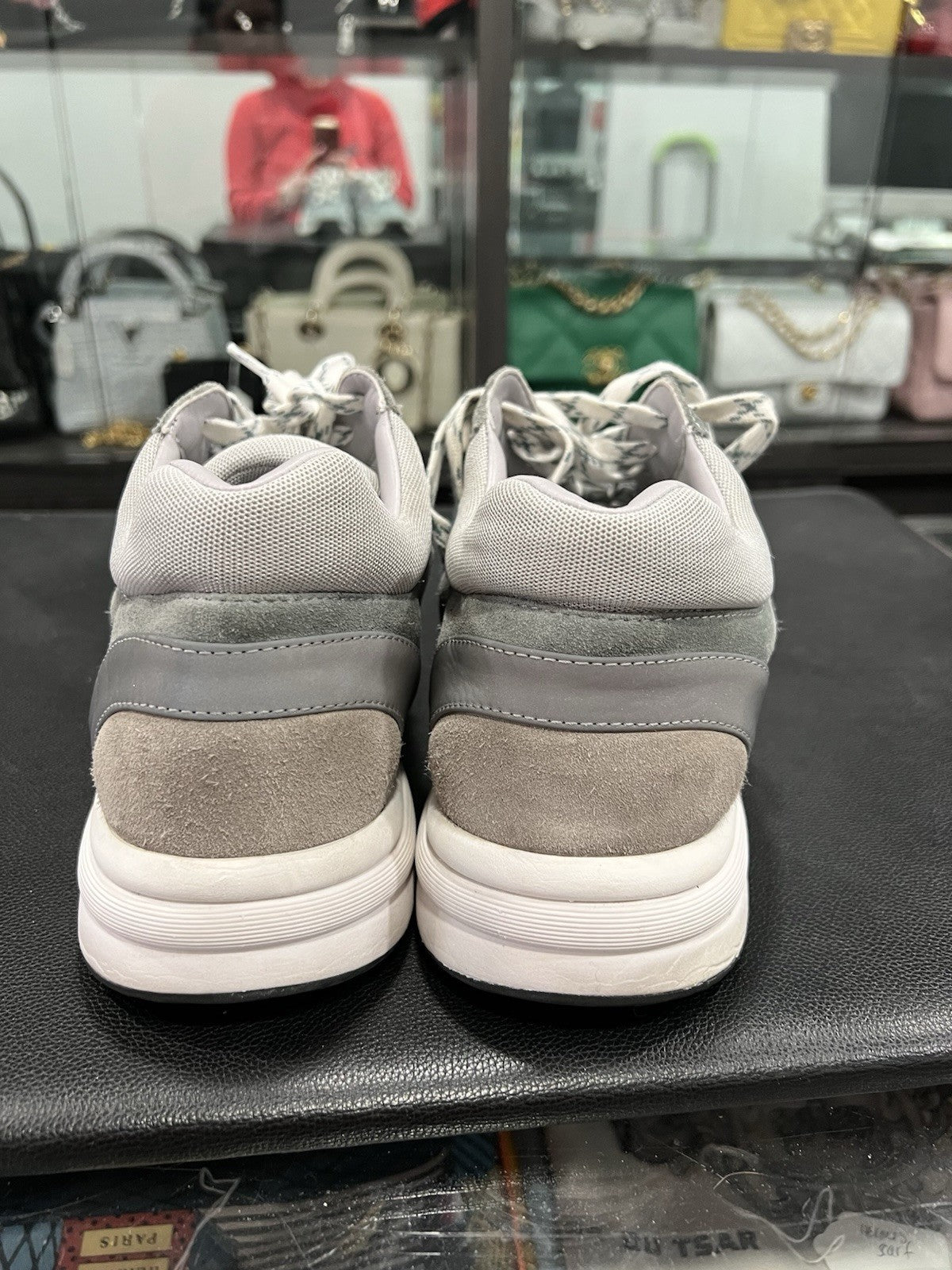 Chanel Men's Suede/Mesh Trainers Size 45/US12 Multicolor Retail $1500