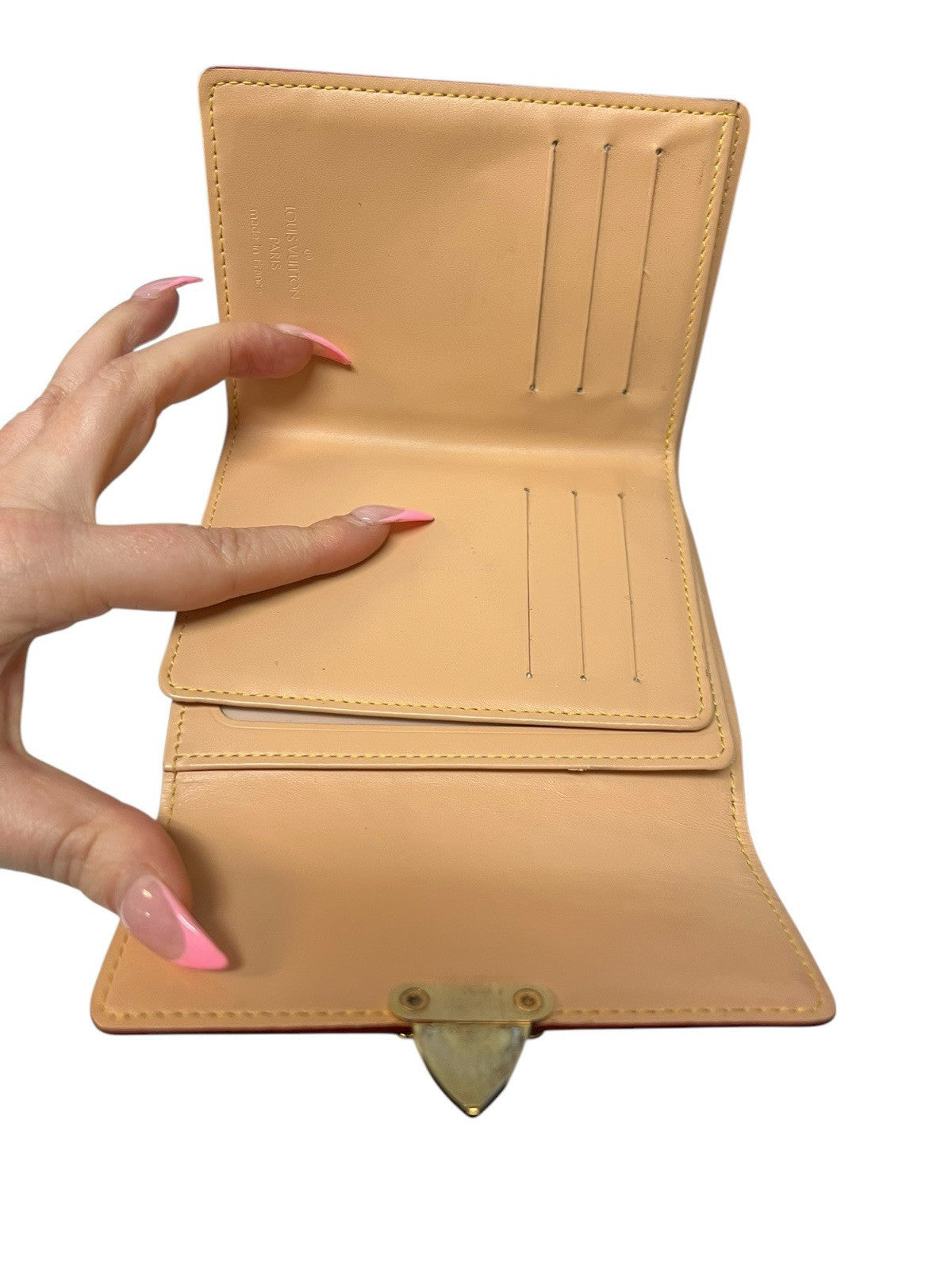 Louis Vuitton Takashi Murakami Monogram Compact Wallet 2005 Limited Edition