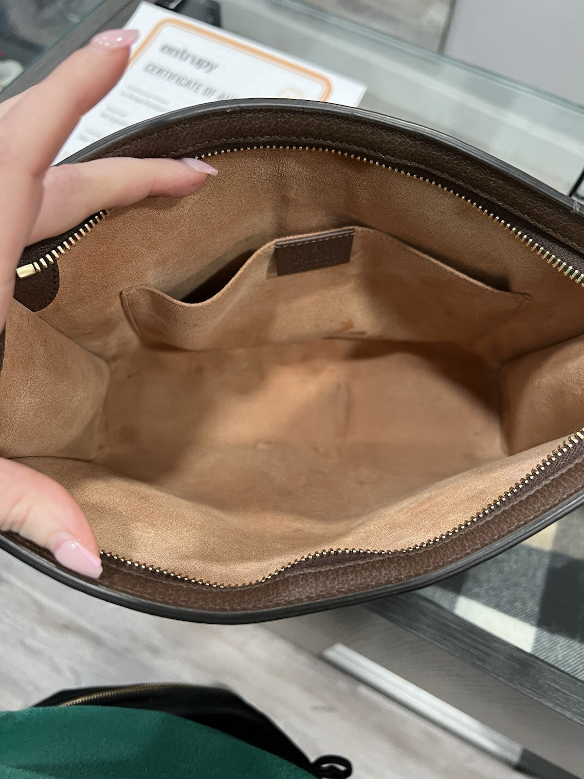 Gucci GG Supreme Ophidia Toiletry Case