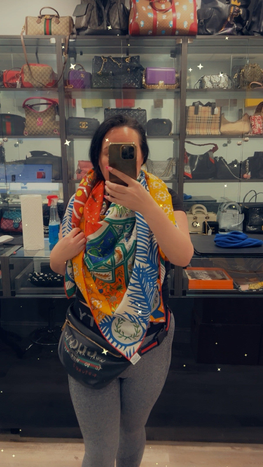 Hermes La Danse Des Amazones Cashmere Large Scarf 140cm