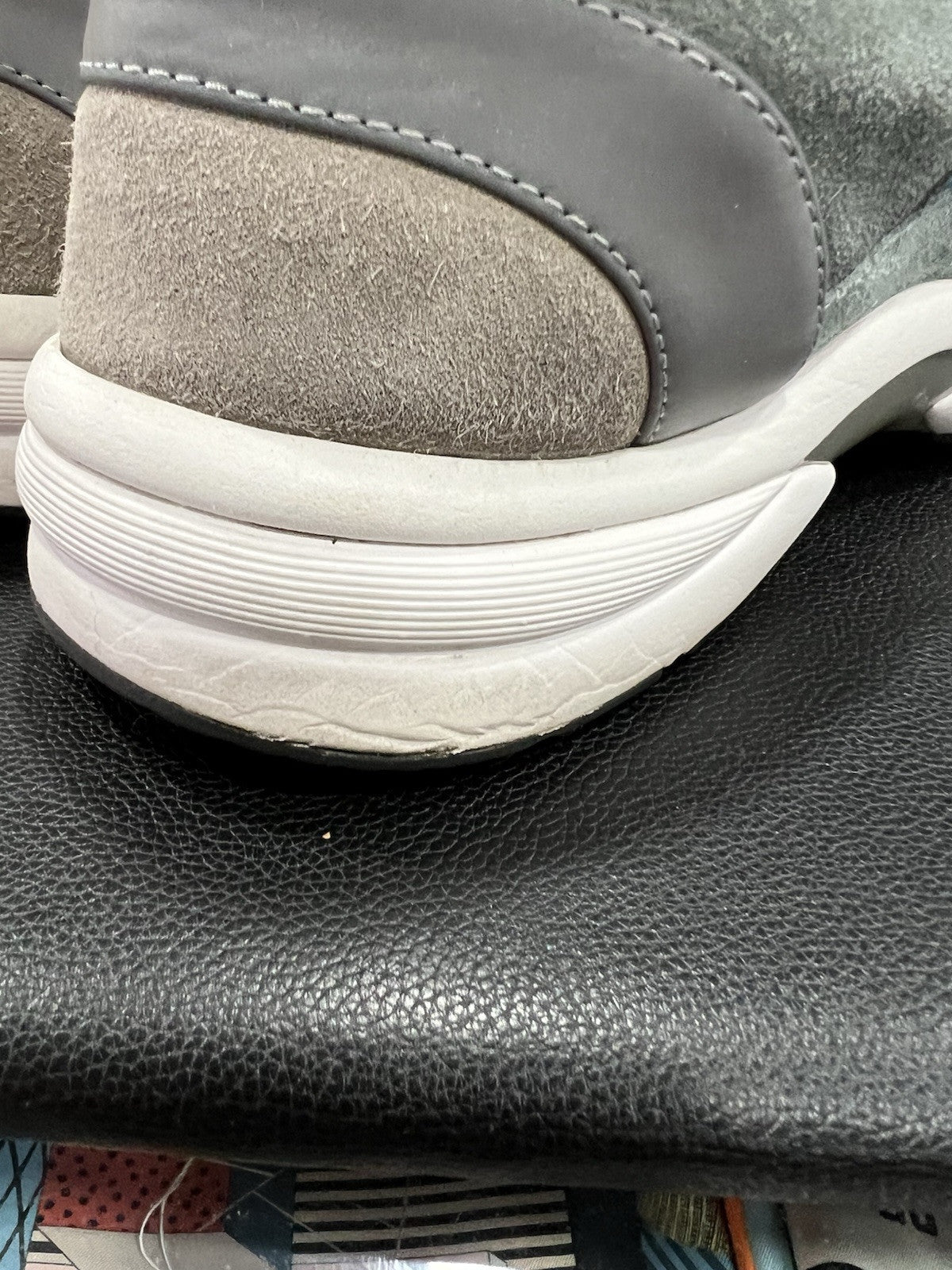 Chanel Men's Suede/Mesh Trainers Size 45/US12 Multicolor Retail $1500