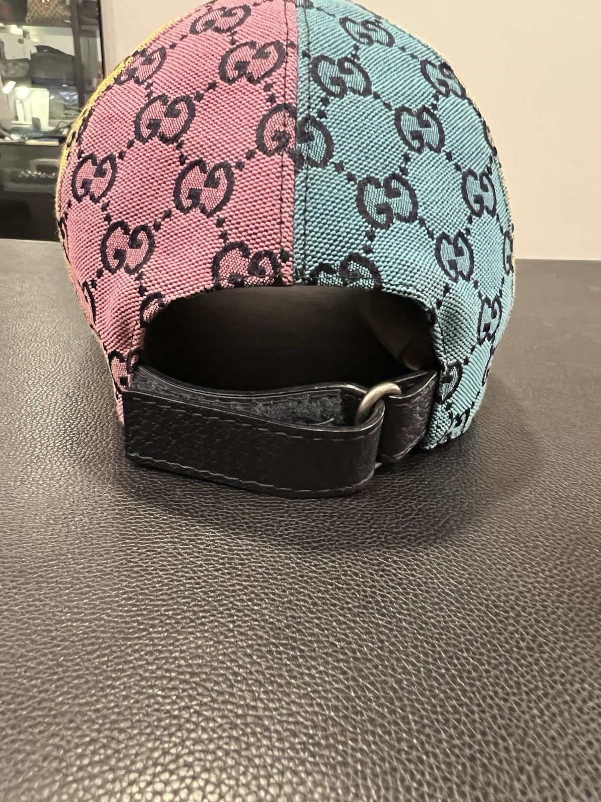 Gucci Multicolor Canvas Limited Edition Baseball Cap Size S