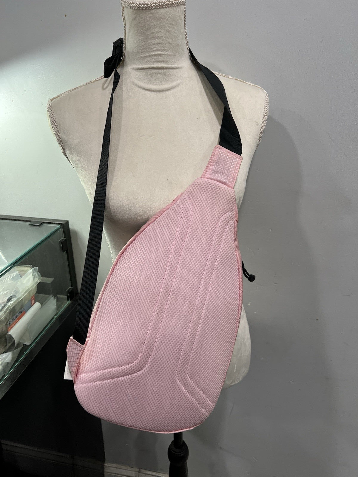 Supreme Logo Patch Nylon Sling Bag