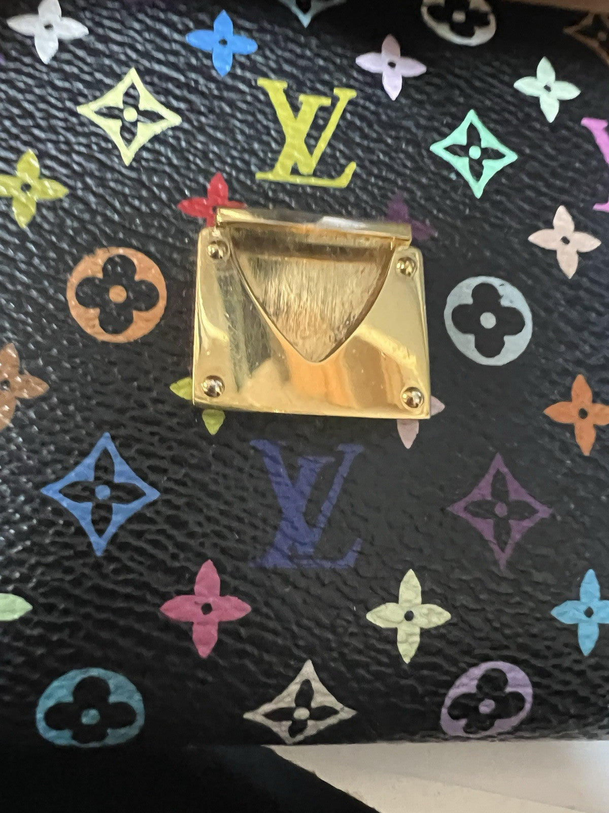 Louis Vuitton Takashi Murakami Monogram Compact Wallet 2005 Limited Edition