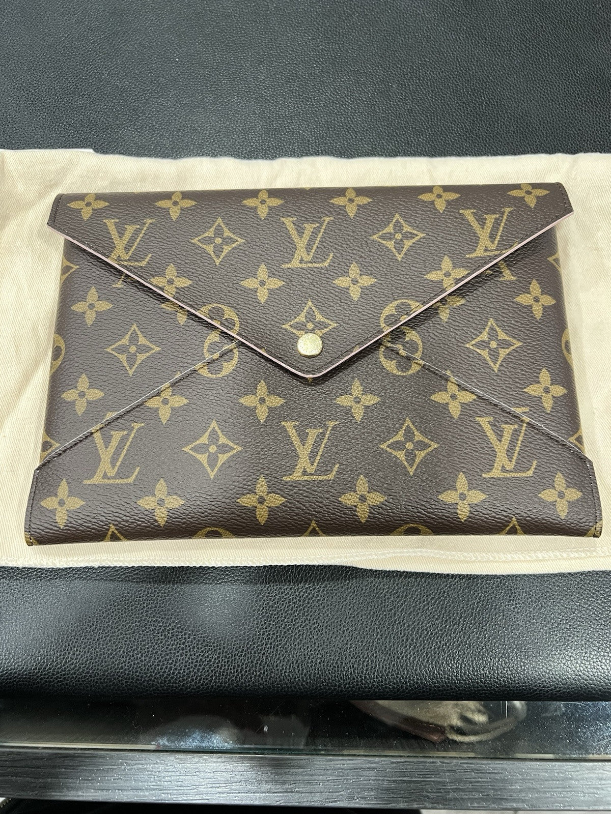 Louis Vuitton Kirigmai Set Of 2 Envelope Clutch & Medium Insert W/Duster