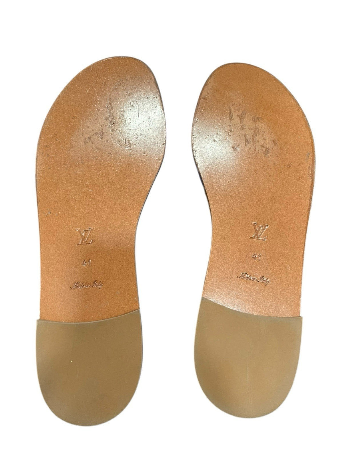 Louis Vuitton Monogram Escale Lock It Mules Size 41/US11 W/Duster