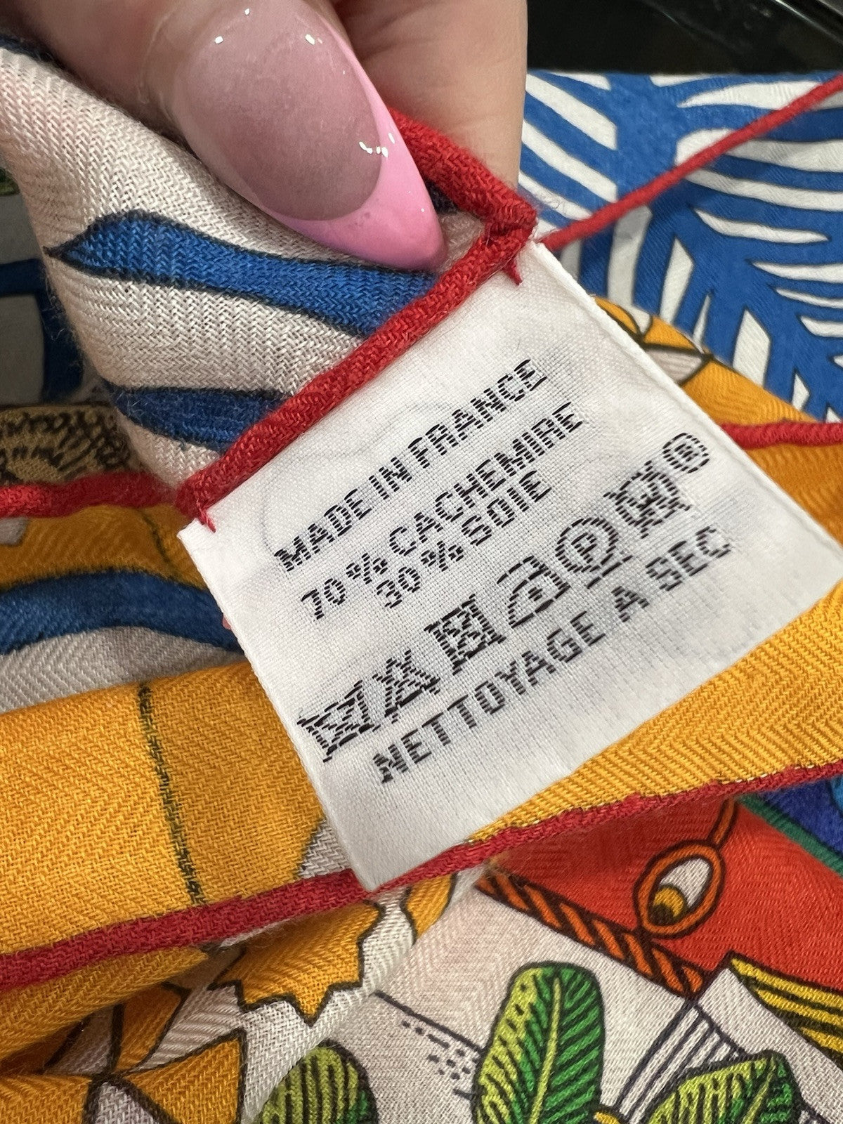 Hermes La Danse Des Amazones Cashmere Large Scarf 140cm